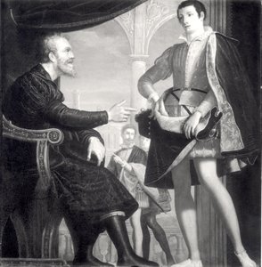 Michel-Ange (1475-1564) et François Ier (1541-87) de Médicis - Cosimo Gamberucci or Gambaruccio