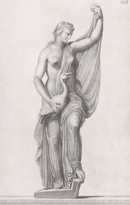 Statue de Léda et le cygne - Cosimo Mogalli