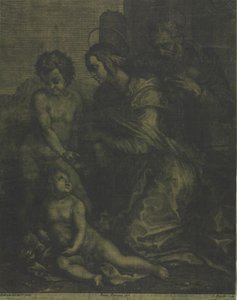 La Sainte Famille avec Saint Jean - Cosimo Mogalli