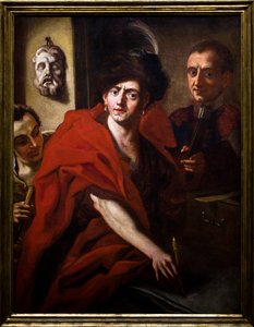 Autoportrait avec ses frères