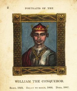 Portrait du roi Guillaume Ier le Conquérant d