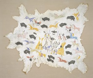 Scènes de la vie des Indiens des Plaines, c.1880 - Cotsiogo
