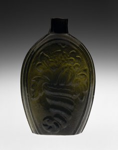 Flacon figuré, probablement années 1820 - Coventry Glass Works