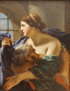 Charité romaine par Mellin Louvre RF 1985-81 n01