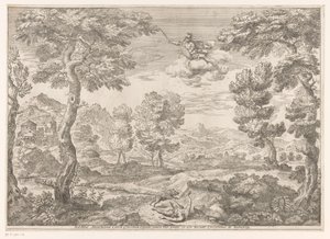 Adonis attaqué par un sanglier - Crescenzio Onofrij