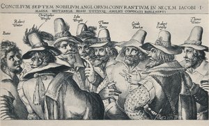 Les Conspirateurs de la Conspiration des Poudres, 1605