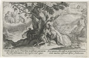 Clymène et Phaéthon - Crispijn van de Passe (I)