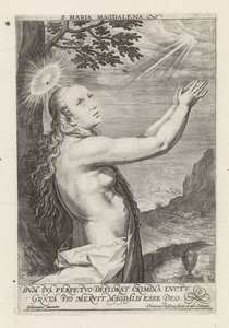 La pénitente Marie-Madeleine - Crispijn van de Passe (I)