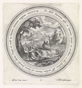 Le poisson recrache Jonas sur la terre (Histoire de Jonas)
