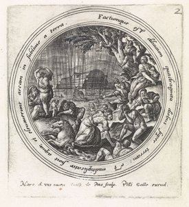 Le déluge - Crispijn van de Passe (I)