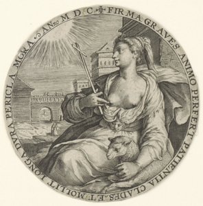 Patience (Vertus théologales) - Crispijn van de Passe (I)