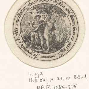 Couple amoureux - Crispijn van de Passe (I)