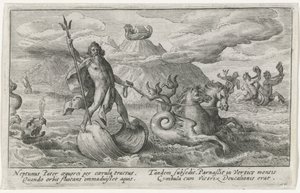 Neptune calme les vagues - Crispijn van de Passe (I)