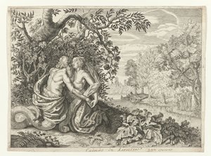 Harmonia et Cadmus - Crispijn van de Passe (II)