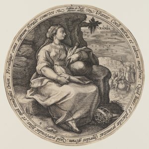 Polymnie, extrait des Muses - Crispijn van de Passe I