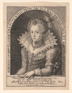 Princesse Elizabeth Stuart - Crispijn van de Passe I