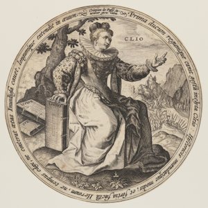 Thalia, des Muses - Crispijn van de Passe I