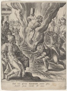 Éléazar brûlé par Antiochus
