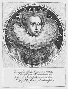 Princesse Jakobea de Bade 1558-1597, ca. 1600 - Crispijn van de Passe the Elder