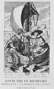 Louis XIII et Richelieu - Crispin I de (after) Passe