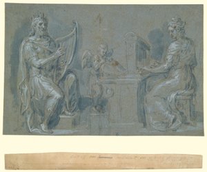 David et Sainte Cécile