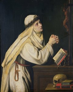 Sainte Catherine de Sienne (1347-80). Vers 1620