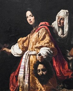 Judith avec la tête d