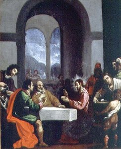 Le Souper à Emmaüs - Cristofano Allori