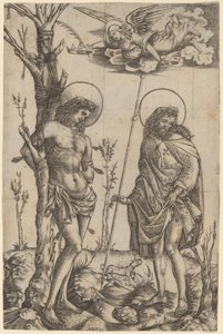 Saint Sébastien et Saint Roch - Cristofano Robetta