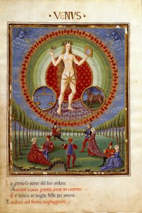 Comédie avec les signes du zodiaque de la Balance et du Taureau. Les scènes galantes