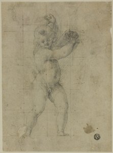 Putto avec bras levés - Cristoforo Roncalli