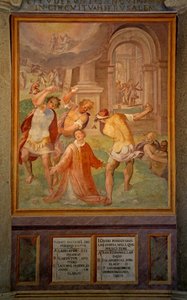 Le martyre de Saint Étienne - Cristoforo and Tempesta, Antonio Roncalli