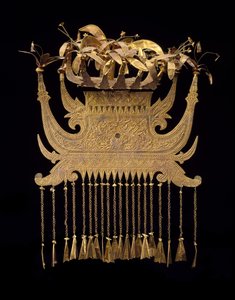 Coiffe, fin du 19e-début du 20e siècle - Culture Minangkabau