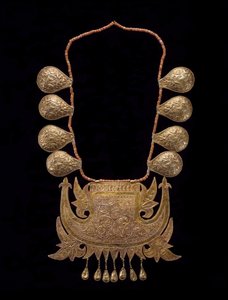 Collier de mariée pour femme, fin 19e-début 20e siècle