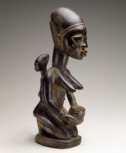 Mère et enfant, Nigéria, fin du 19e siècle - Yoruba Culture