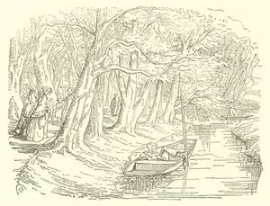 Une promenade en barque sur le Cherwell - Cuthbert Bede