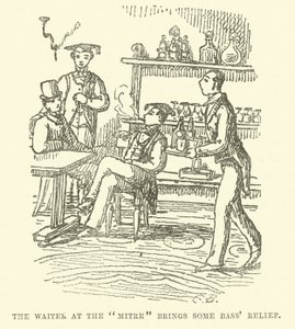 Illustration pour Petit M. Bouncer et son ami Verdant Green - Cuthbert Bradley