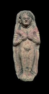 Figure de la déesse Astarté (terre cuite)