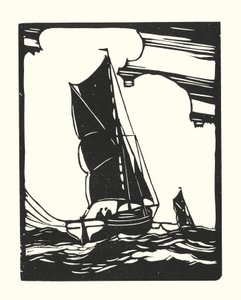 Bateaux de pêche et barges : Leigh Bawley - Cyril A. Wilkinson