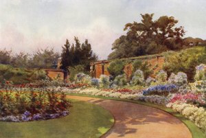 Une bordure annuelle, jardin de la princesse Charlotte, Claremont - Cyril Ward