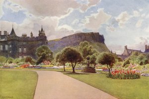 Le jardin nord, Palais de Holyrood - Cyril Ward