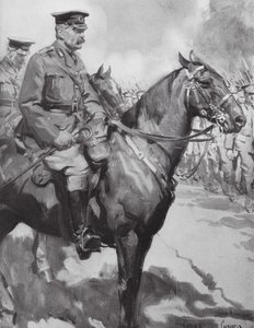 Lord Kitchener Inspectant une Partie de 