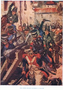 La Brigade de Fusiliers nettoyant un village - Cyrus Cuneo