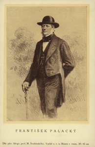 František Palacký (1798-1876), historien et politicien tchèque - Czech School