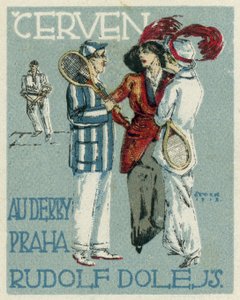 Juin. Au Derby Rudolf Dole modes, Prague