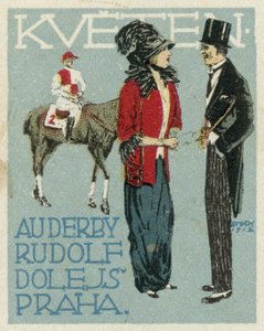 Mai. Au Derby Rudolf Dole modes, Prague
