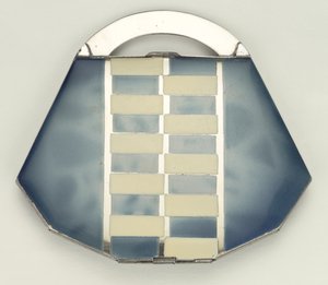 Poudrier Sac à main Princesse, tchèque, années 1930