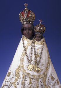 Statuette de la Vierge Marie de Svatá Hora - Czech School