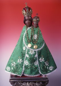 Statuette de la Vierge Marie de Svatá Hora - Czech School