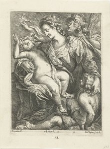 Marie avec le Christ et Jean